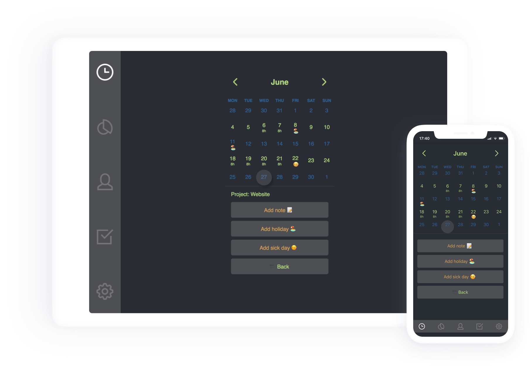 Mobile App Development for TickWeek Mobile App Development for TickWeek